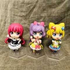 ねんどろいど　プリパラ　三体セット