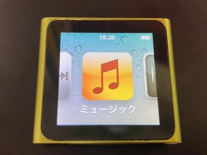 ●中古● iPod nano6 8GB グリーン MC690J/A シリアルナンバー DCYHX15DDDW0