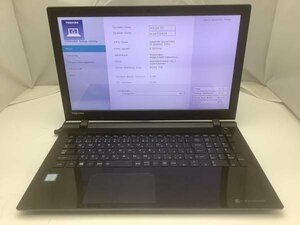 ジャンク!TOSHIBA T75/UB○Core i7 6500U 2.5G 8G 1T