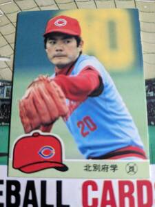 広島 1984年 カルビー プロ野球カード 北別府学 No.352