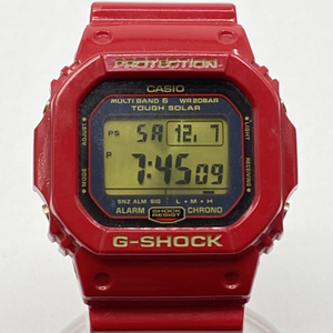 【中古】G-SHOCK GW-M5630-4JR 30周年記念 レッド ジーショック [240017663108]