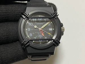 CASIO カシオ スタンダード ブラック プロテクター HDA-600B-1BVDF 腕時計 展示未使用品 キズ有り