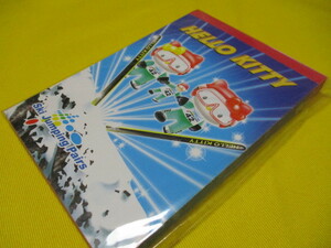 ★サンリオ★キティ★ミミィ★オリンピック★２００５年★スキージャンプ★メモ帳★日本限定★未開封★