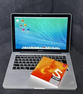 【〜動作OK♪〜】Adobe Creative Suite 5.5 Design Standard＆ ハイスペックMacBook Pro (13-inch） SSD新品/メモリ16GB新品にリフレッシュ