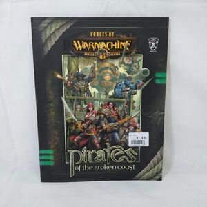 03928 【中古】 書籍 FORCES OF WARMACHINE PIP 1013 PIRATES OF THE BROKEN COAST 英語版 English ver. ウォーマシン PRIVATEER PRESS