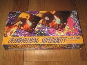 COLOR カラー OVERWHELMING SUPERIORITY ビデオ VHS ダイナマイトトミー 