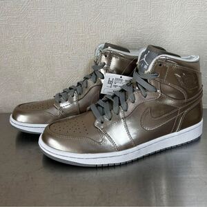 未使用 NIKE AIR JORDAN 1 HIGH METALLIC ZINC ナイキ エアジョーダン ハイ メタリック ジンク