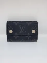 LOUIS VUITTON ディスカバリーコンパクトウォレット_モノグラム・エクリプス_グリ ブラック メンズ