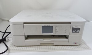 オフィス用品　プリンター　中古　○ Brother DCP-J577N インクジェットプリンター ホワイト 複合機 　〔1254〕