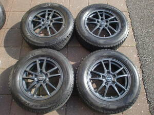 良品 ZACK JP-520 & 良山 GY ICE NAVI6 215/65R16 アルファードヴェルファイC-HRエルグランドデュアリスX-TRAILMPV等　手渡し歓迎　送料安