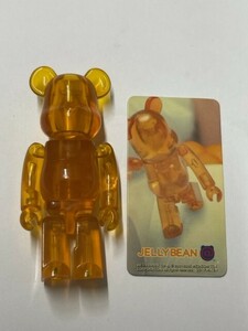  シリーズ13 SERIES13■BE@RBRICK ベアブリック MEDICOM TOY メディコムトイ 100% JELLYBEAN ジェリービーン ネーブルオレンジ