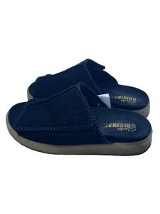 Clarks◆サンダル/UK8/ブラック/スウェード