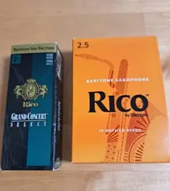 未使用 バリトンサックス　 リード  RICO　セット