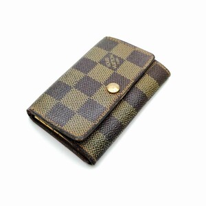 キーケース　LOUISVUITTON　ルイヴィトン　ダミエ　６連　メモA６