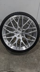 30アルファード 210クラウン　20インチ 4本　ホイール　9j 10j　ナンカンNS25 235/35r20 245/35r20 フォージテック　forgetech　PCD114.3