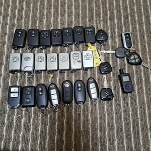 キーレス スマートキー トヨタ ホンダ 日産 鍵 スズキremote key 26 piece zvw30 grs200 nhp10 zzt260 