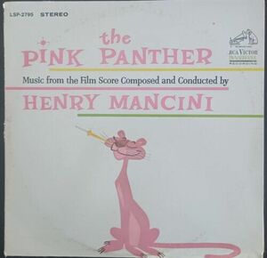 "The Pink Panther" Henry Mancini- 1963 RCA Victor LSP-2795~ EX/VG+ 海外 即決