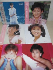 LP・岡田有希子 5セット・帯付4枚・十月の人魚、贈り物、シンデレラ、ヴィーナス誕生、FAIRY01-64