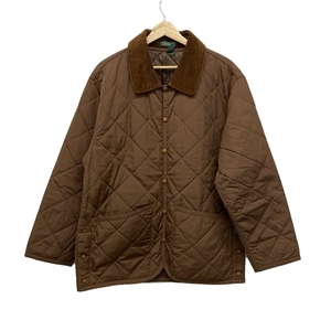 エーグル AIGLE ブルゾン サイズL - ダークブラウン メンズ 長袖/キルティング/秋/冬 美品 ジャケット