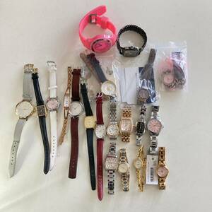 337-0043 腕時計 20本まとめて　CITIZEN agnes b SKAGEN SEIKO ALBA FOLLIFOLLIE PLAYBOY など