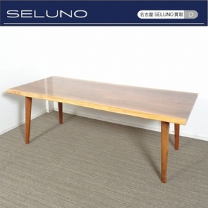 ★SELUNO★モデルハウス展示品 HIDA Kiyomi Koubou飛騨清見工房 無垢一枚板テーブル 35万 #キタニ柏木工キツツキカリモクジョージナカシマ