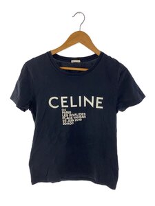 CELINE◆Tシャツ/S/コットン/BLK/プリント/2x3087991