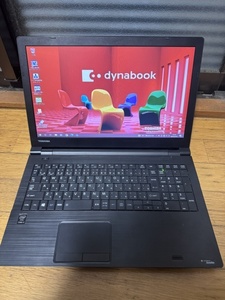 Toshiba DynaBook SatelliteB65/R Core i7-5600U / メモリ 12GB SSD 256GB 秒速起動 / 15型 /DVD / HDMI /win 10Pro