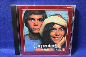 ●送料無料●中古CD● CARPENTERS カーペンターズ / GREATEST HITS グレイテスト・ヒッツ 20 / PR 3001-2 / 7619943133725