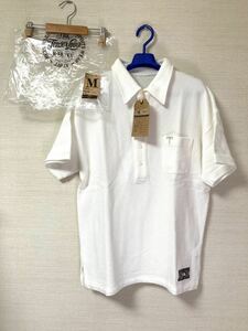 【即決】21SS テンダーロイン MOSS STICH POLO 鹿の子 ポロシャツ ホワイト