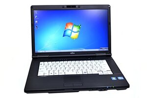 【中古】 SSD Windows7 64bit ノートパソコン 富士通 LIFEBOOK A572 F Core i3