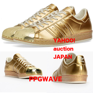 adidas originals SS80s Metallic ゴールド/金 24.0 極美品!