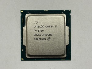 Core i7-6700 3.4GHz 中古品 