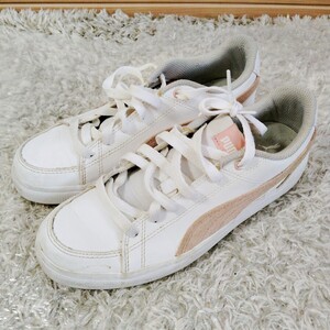 プーマ PUMA レディース COURT POINT VULC V2 SL SD BG(コートポイントバルクV2SLSDBG) 366142 （ピンク）