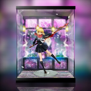 Fate/EXTELLA LINK ネロ・クラウディウス ウインター・ローマ衣装 1/7スケール キューズQ ☆専用☆ フィギュアケース LED照明 ショーケース