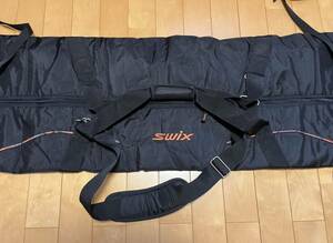 SWIX(スウィックス) スキーケース 2セット収納 キャリーバッグ スキーバッグ