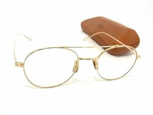 ■新品■未使用■ STEADY STD ステディ メガネ 眼鏡 メンズ レディース ゴールド系 AV8910