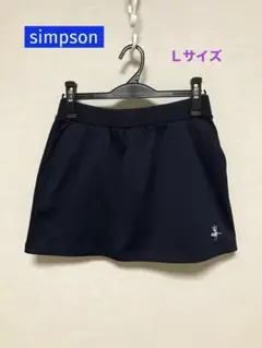 テニススコート シンプソン Ｌ　ネイビー