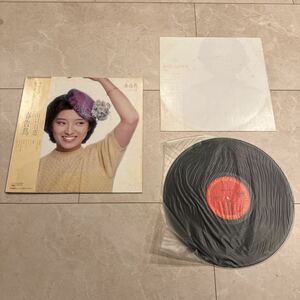 即決 非売品 見本盤 山口百恵 春告鳥 LP 帯付き レコードCBSSONY 25AH928 LP