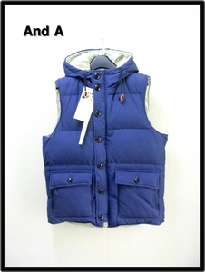 44 ￥29,400【And A DOWN VEST アンドエー ダウンベスト ジャケット ANSOMEONE アンサムワン】　