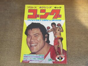 2411ND●ゴング 1978.6●アントニオ猪木/坂口征二/藤波辰巳×上田馬之助/テリー・ファンク×ハーリー・レイス/小熊正二/藤猛/R・フレアー