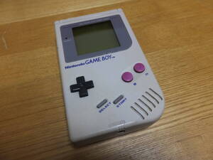 長期保管　ゲームボーイ　本体　DMG-01 1998年　初期型? 作動確認済み　任天堂製