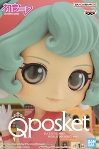 初音ミク　Q posket　HATSUNE MIKU WORLD JOURNEY vol.1　フィギュア　キューポス　Qposket　プライズ　新品・未開封