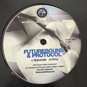 Futurebound & Protocol - Sidewinder / Killerhertz khz001 ドラムンベース,ドラムン,Drum&Bass,Drum