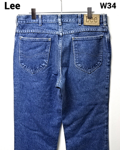 W34【Lee Denim Pants 200-8989 12 MADE IN U.S.A. USA 90s 90