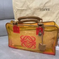 LOEWE ロエベ エナメル クリアバッグ