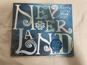 【新品】初回盤 NEWS LIVE TOUR 2017 NEVERLAND 初回 限定版 Blu-ray never land dvd 未開封