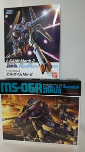 重戦機エルガイムR3 1/100 エルガイムマーク2 ガンプラ 1/60 黒い三連星ザク