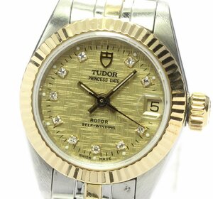 【TUDOR】チュードル プリンセス デイト 92513 10Pダイヤ ヴィンテージ cal.2671 自動巻き レディース