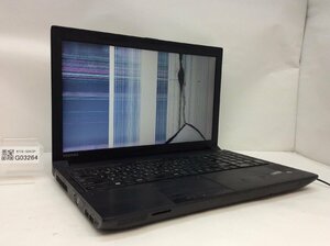 R　ジャンク/ TOSHIBA dynabook Satellite B554/M PB554MEB4R7AA71 Intel Core i5-4210M メモリ4.1GB ストレージ無し 【G03264】