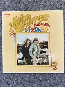 ★・Folk LP/RCA RCA-6239/ジョン・デンバー John Denver Back Home Again/D510302329